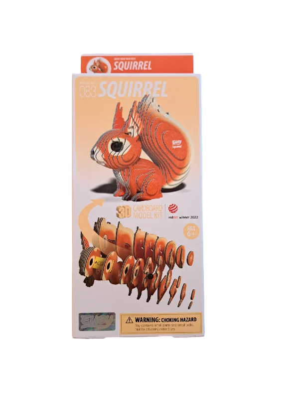 Exciting gamesEugy 3D Cardboard Model Kits Squirrel