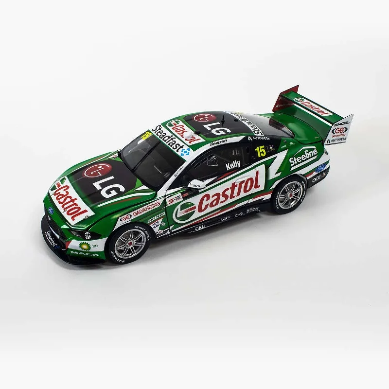 Durable toysFord Mustang - Castrol Racing - #15, R.Kelly - Race 26, Repco SuperSprint The Bend - 1:18 Scale Diecast Model Car Durable toysFord Mustang - Castrol Racing - #15, R.Kelly - Race 26, Repco SuperSprint The Bend - 1:18 Scale Diecast Model Car