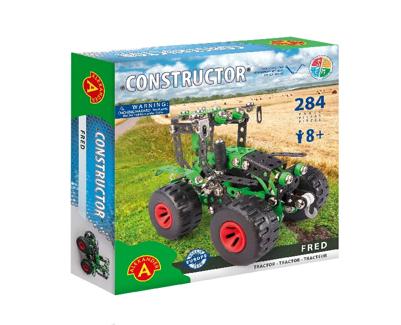 Thought-provoking puzzles Fred Tractor - Constructor