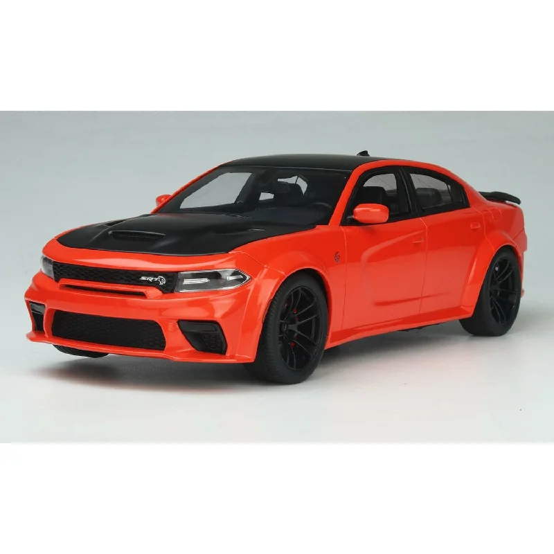 High-quality toy cars GT SPIRIT 1/18 2021 Dodge Charger SRT Hellcat Red Eye Go Mango High-quality toy cars GT SPIRIT 1/18 2021 Dodge Charger SRT Hellcat Red Eye Go Mango