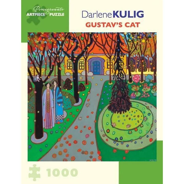 Strategic puzzles Pomegranate Puzzle 1000 Pieces | Gustav's Cat