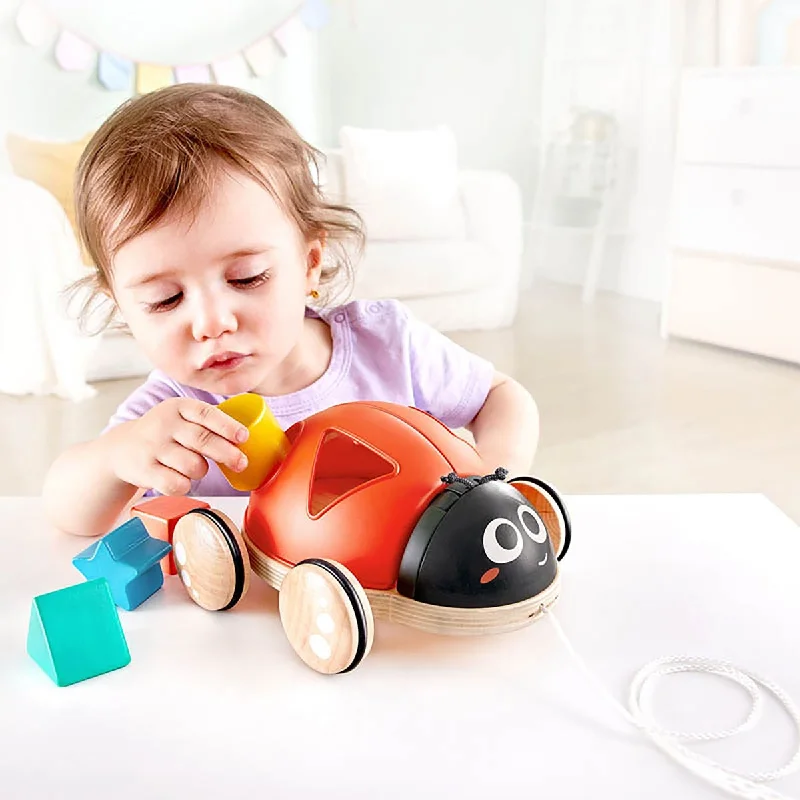 High-quality materials toys Hape Ladybug Shape Sorter