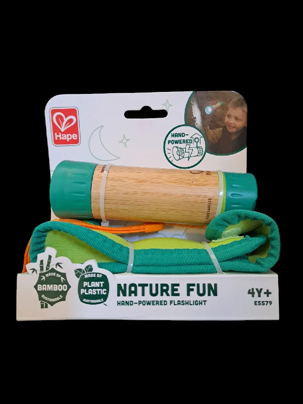 Multi-level puzzles Hape Nature Fun Hand-Powered Flashlight