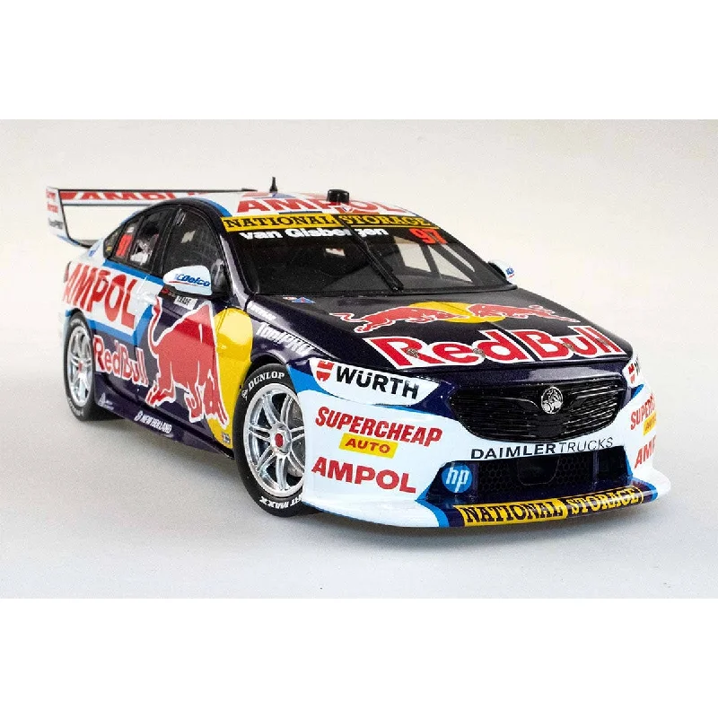 Fun toy carsHOLDEN ZB COMMODORE - RED BULL AMPOL RACING - SHANE VAN GISBERGEN #97 - Bunnings Trade Perth Supernight Race 10 - 600th Holden Race Win - Winner - 1:18 Scale Diecast Model Car Fun toy carsHOLDEN ZB COMMODORE - RED BULL AMPOL RACING - SHANE VAN GISBERGEN #97 - Bunnings Trade Perth Supernight Race 10 - 600th Holden Race Win - Winner - 1:18 Scale Diecast Model Car