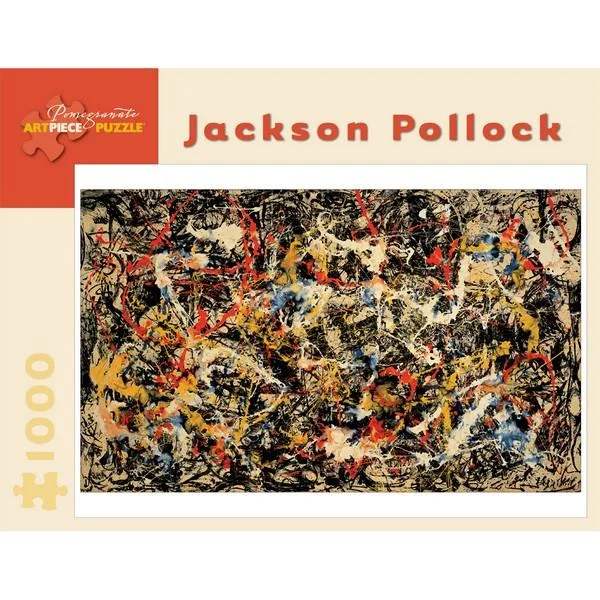 Interactive games Pomegranate Puzzle 1000 Pieces | Jackson Pollock