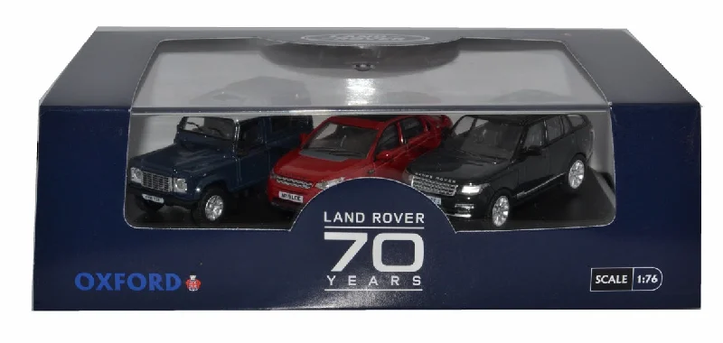 Enthusiastic toysOxford Diecast 70th Anniversary Set - 1:76 Scale