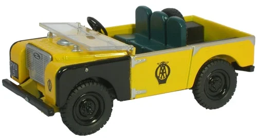 Realistic toy carsOxford Diecast AA Land Rover 80 inch - 1:43 Scale