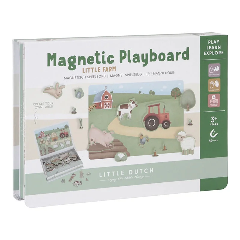 Challenging puzzles LD Magnetic Playboard Little Farm