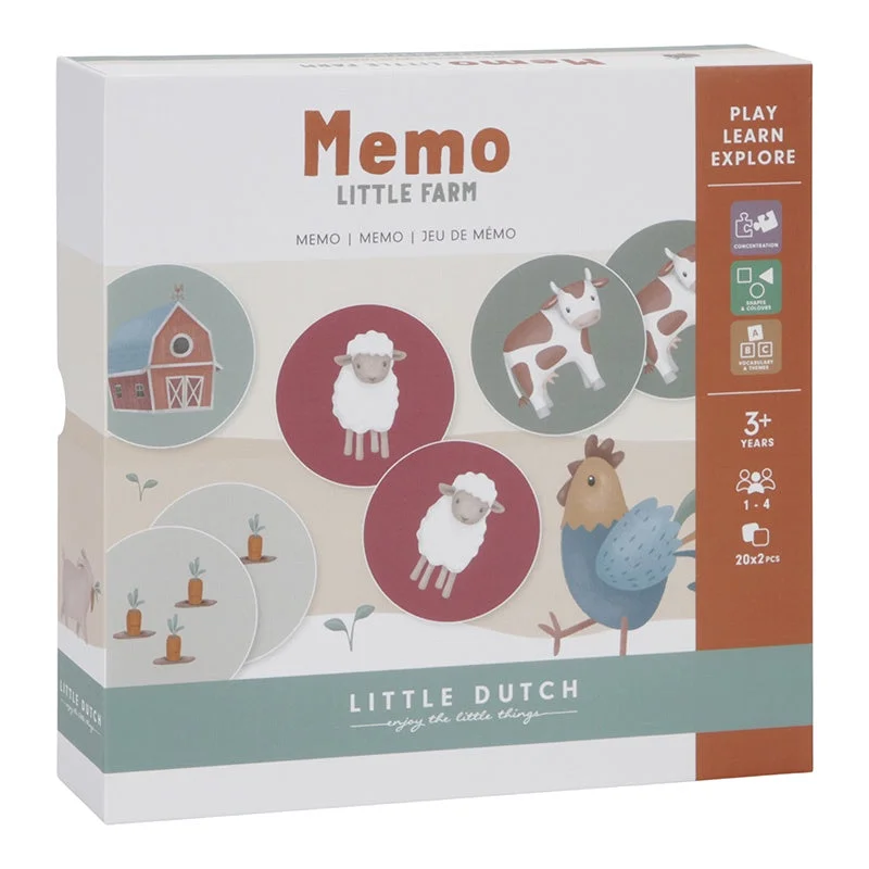 Logical puzzles LD Memo Game Little Farm