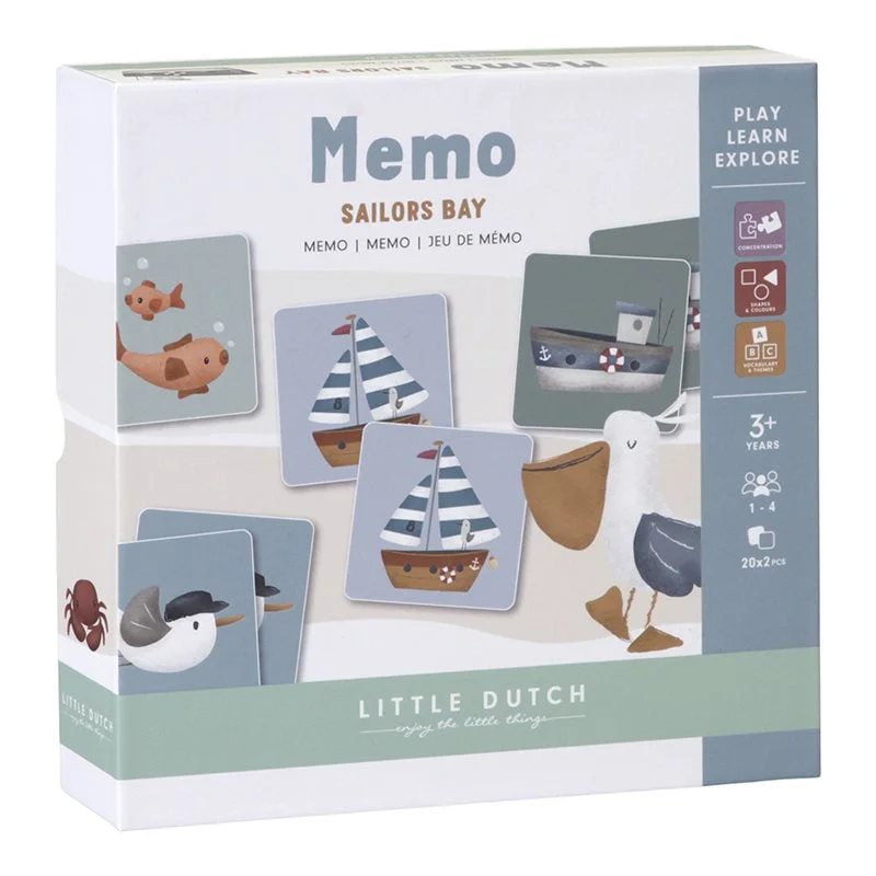 Interactive games LD Memo Puzzle Sailors Bay
