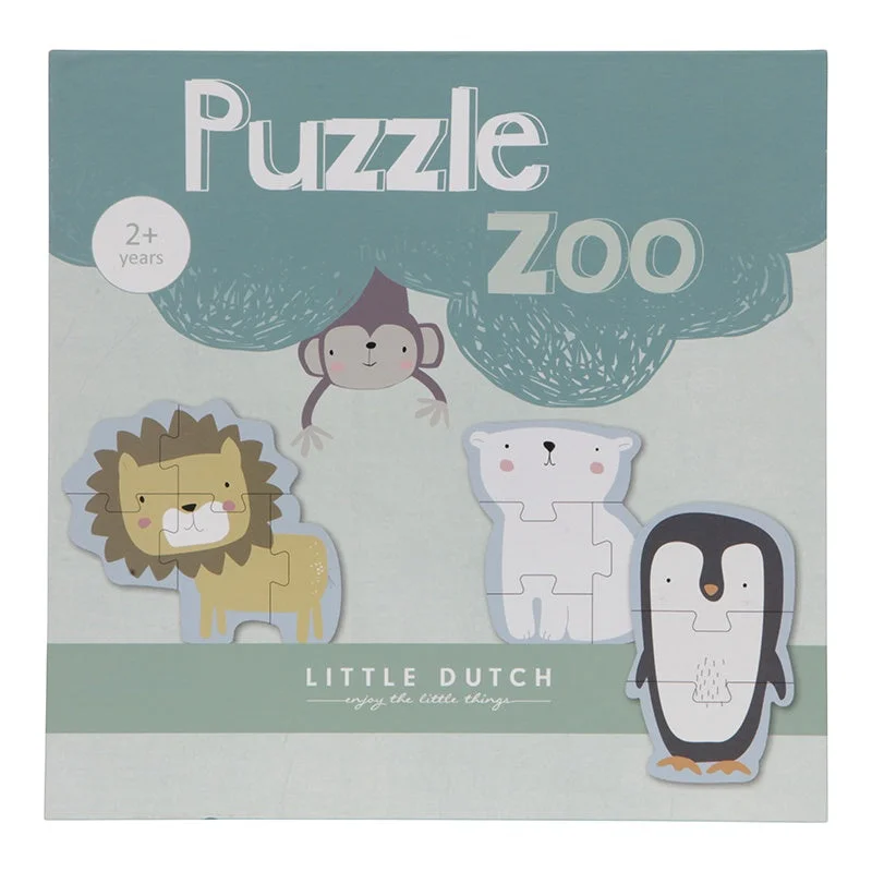 Educational games LD Animal Zoo Puzzle - 6 Pcs