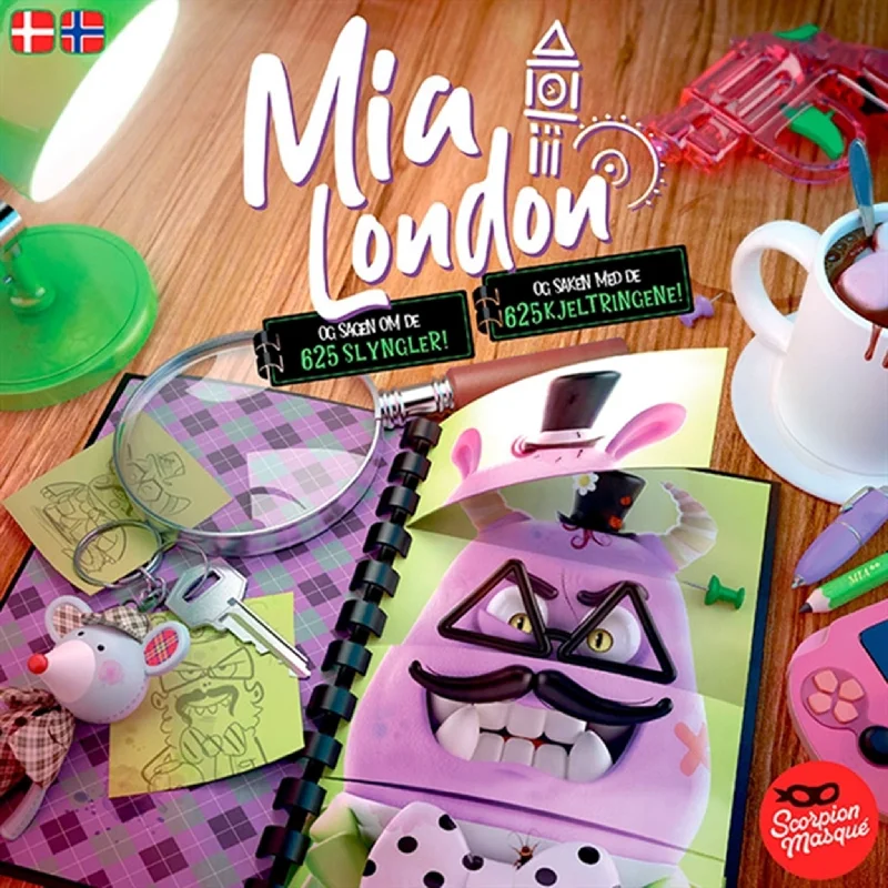 Logical puzzles Le Scorpion Masqué Mia London