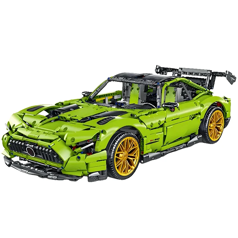High-quality materials toys THE ULTIMATE GT BLACK SERIES | 2897PCS