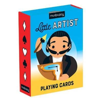 Challenging puzzles Little Artist Playing Cards
