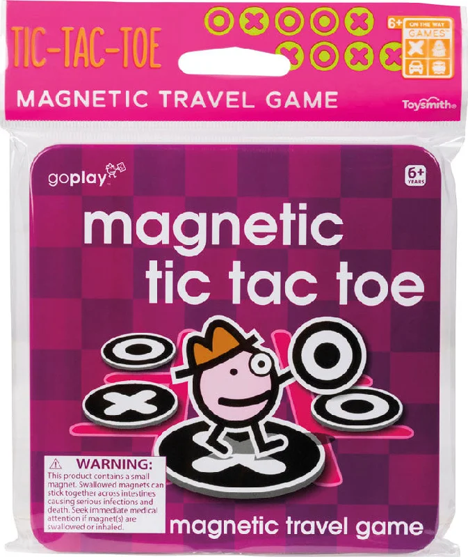 Fast-paced games On the Way Games Magnetic Tic Tac Toe