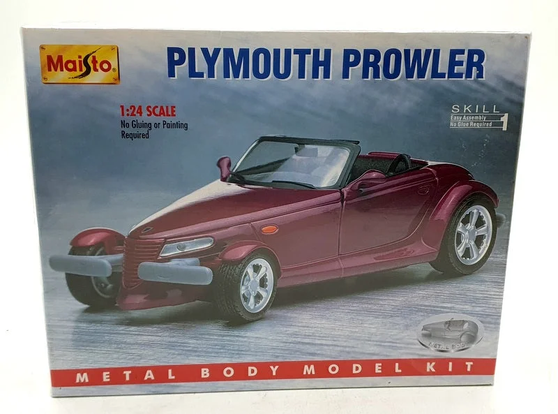Enthusiastic toysMaisto 1/24 Scale Metal kit 39931 - Plymouth Prowler - Purple