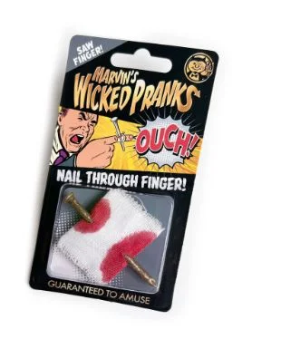 Educational games MARVINS WICKED PRANKS - NAIL THROUGH FINGER