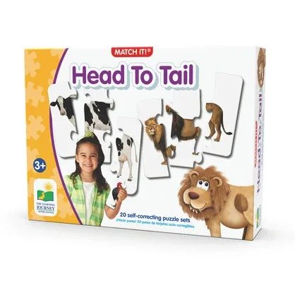 Intricate puzzles MATCH IT HEAD TO TAIL