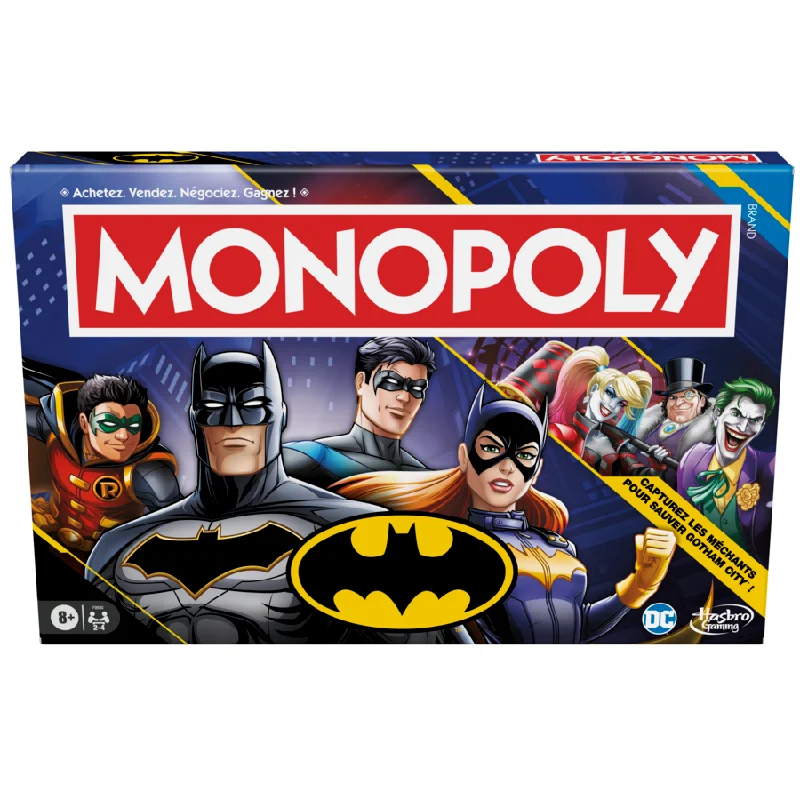 Fast-paced games Monopoly Batman Edition