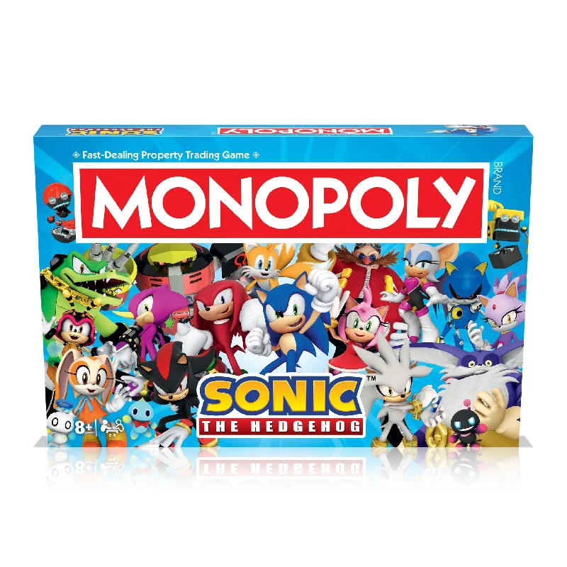 Thought-provoking puzzles Monopoly Sonic The Hedgehog Edition