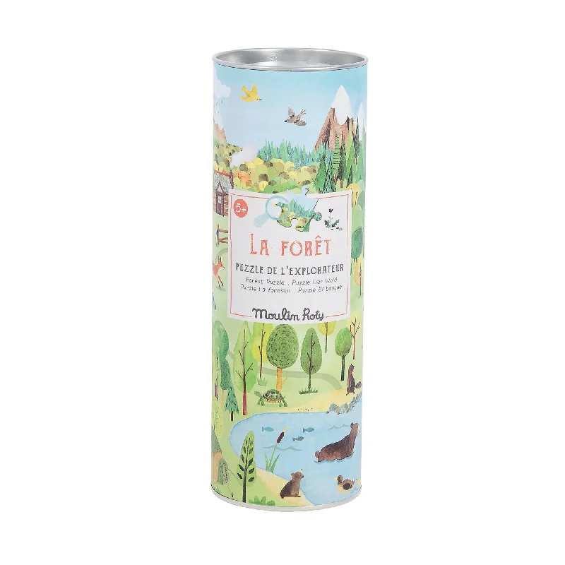 Relaxing games Moulin Roty Forest Exploration 96 Piece Puzzle