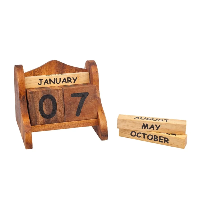 Multi-level puzzles Never Ending Calendar Puzzle - vintage style