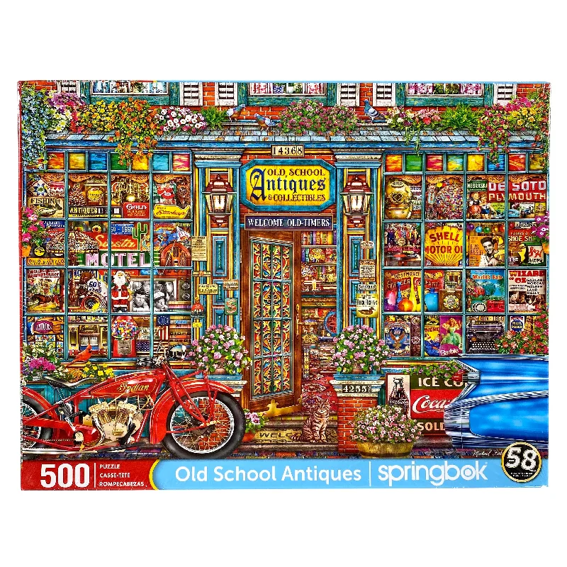 Addictive games Old School Antiques 500 Piece Puzzle