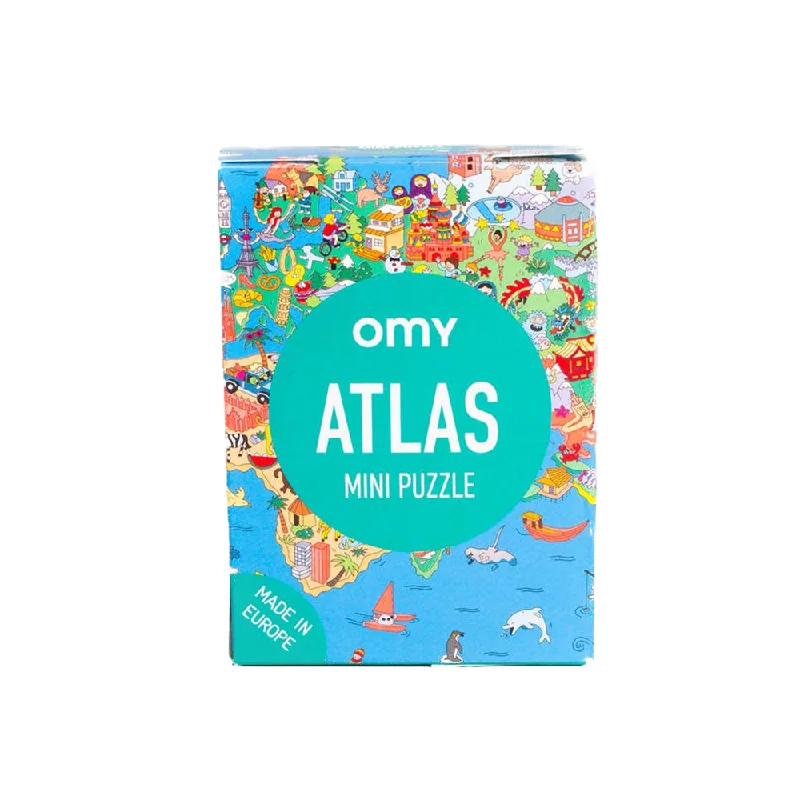Intricate puzzles Omy 54 Piece Mini Atlas Puzzle