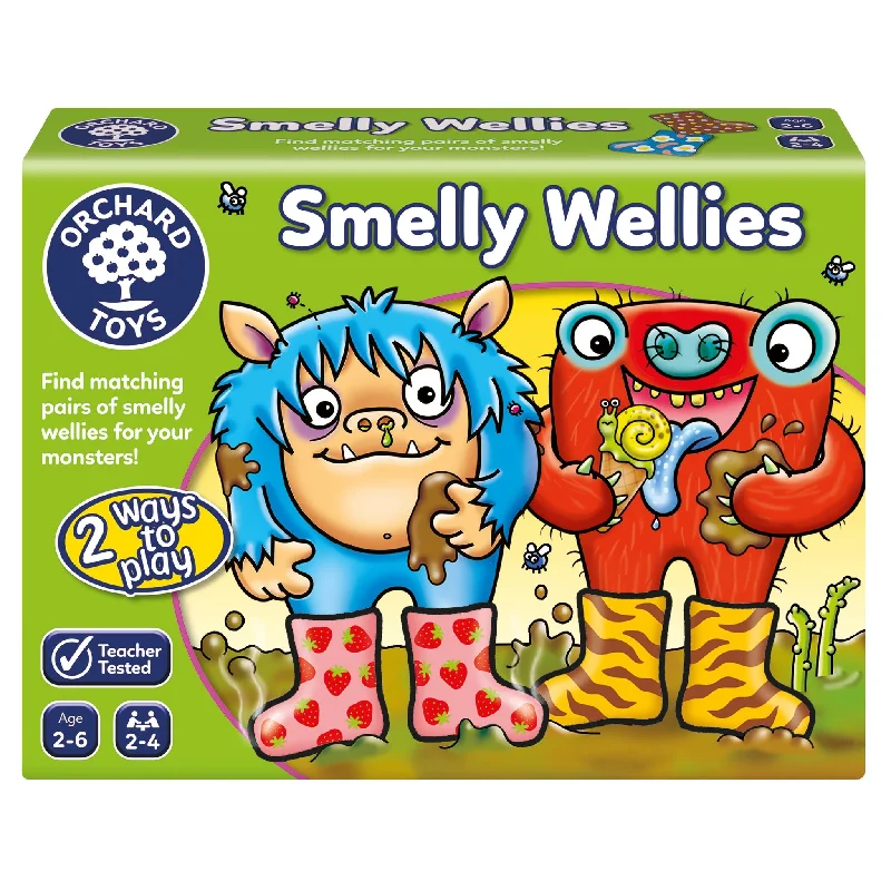 Educational games Orchard Toys Smelly Wellies Game