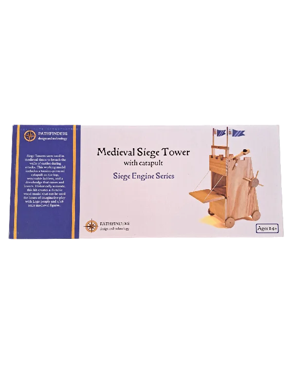Fast-paced games Pathfinder Medieval Seige Tower With Catapult