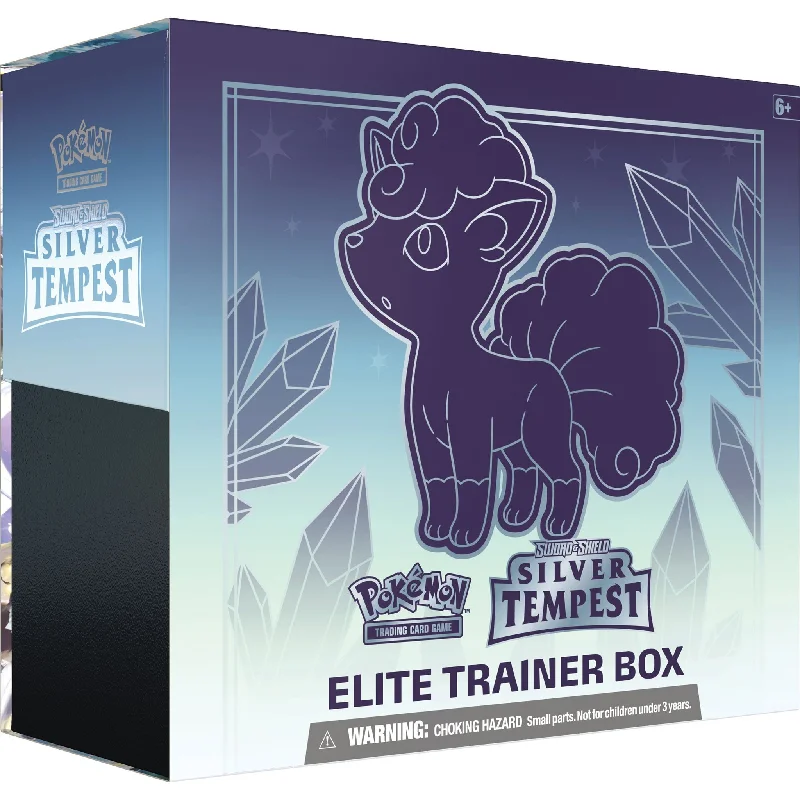 Logical puzzles Pokemon TCG Sword & Shield Silver Tempest Elite Trainer Box