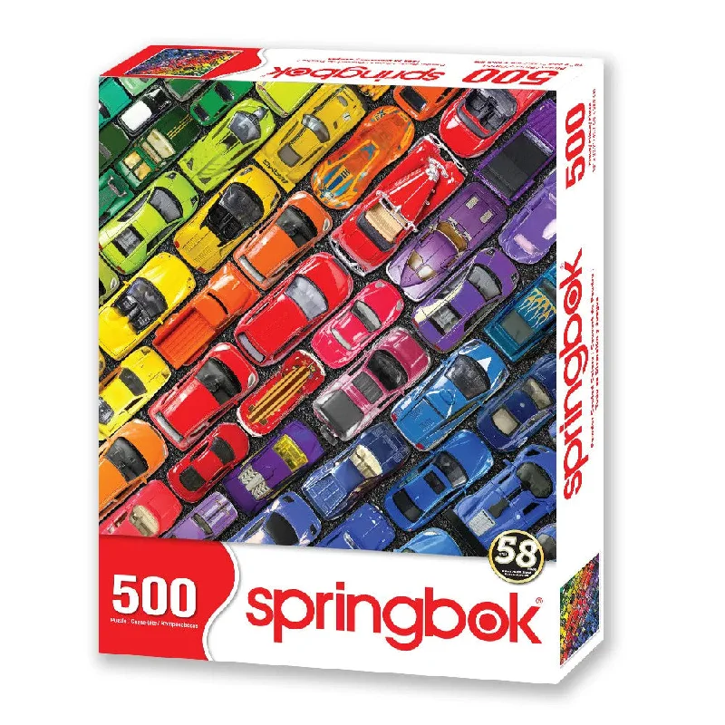 Entertaining games Powder Coated Colors 500 Piece Puzzle