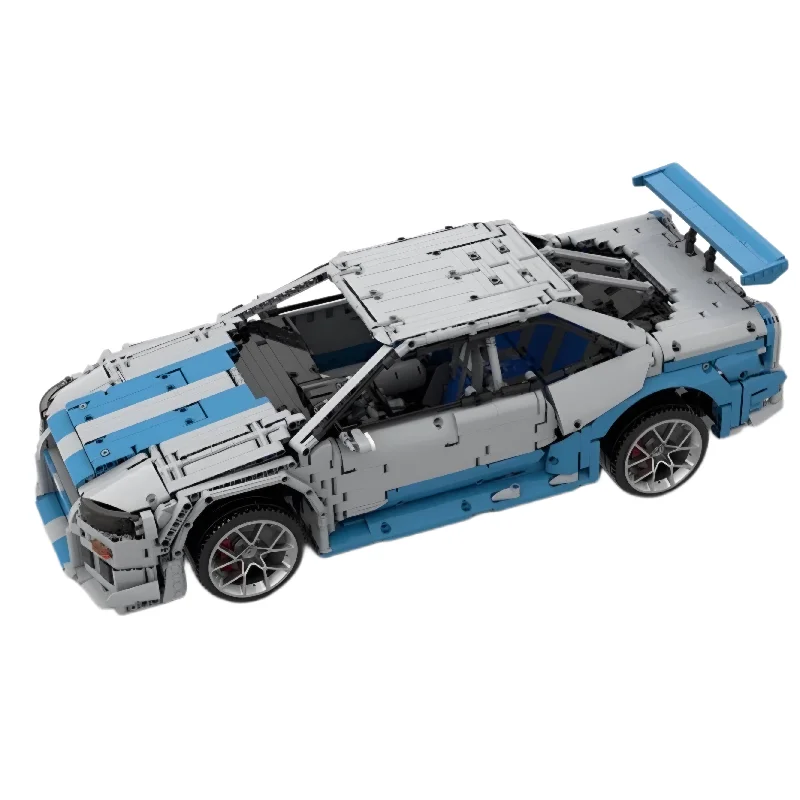 Playful toys NISSAN R34 SKYLINE GT-R | 3383PCS