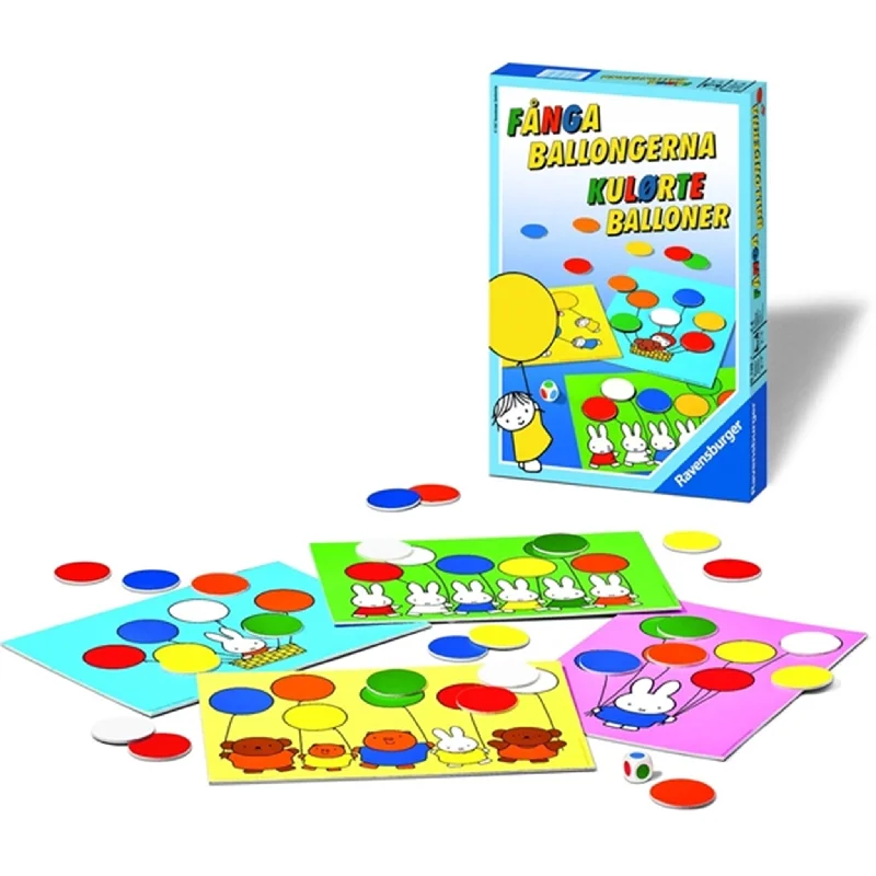 Engaging puzzlesRavensburger Kulørte Balloner Brætspil