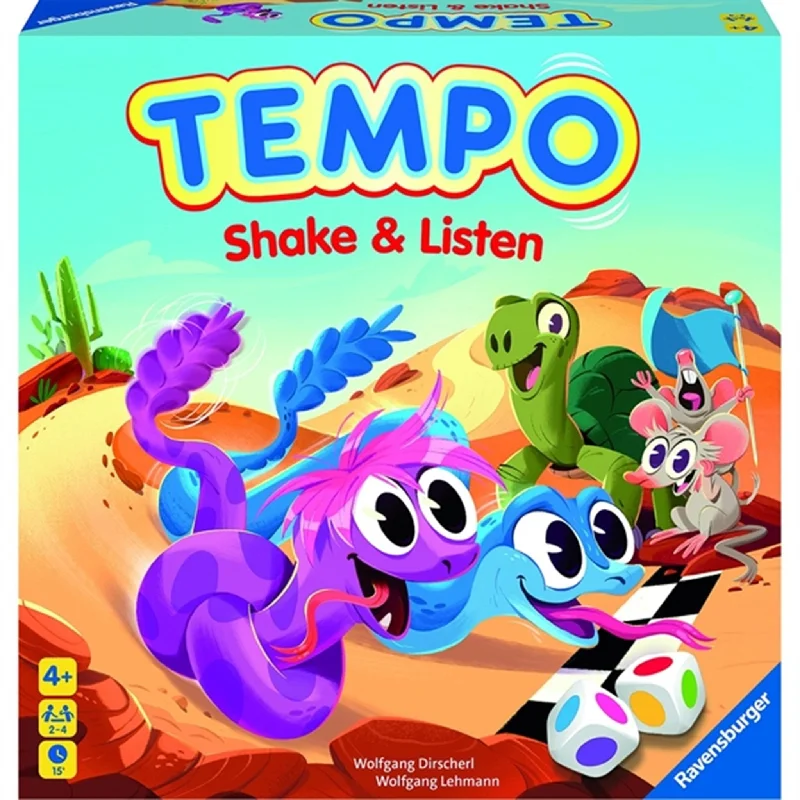 Time-consuming puzzles Ravensburger Tempo Snail Rattle Snake Brætspil