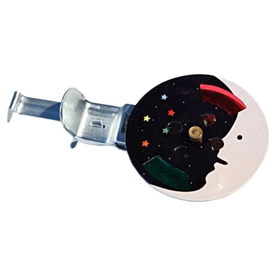 Time-consuming puzzles Retro Sparkling Spinning Toy · Moon