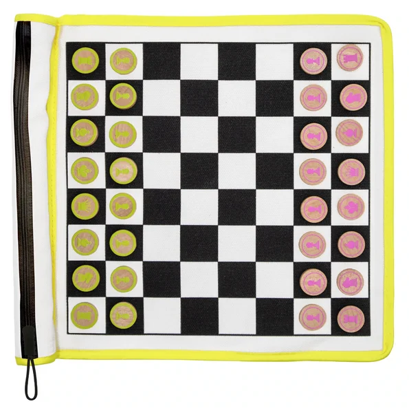Time-consuming puzzles Roll Up Chess
