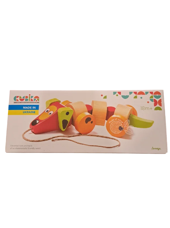 Challenging puzzles Sausage Dog Pull Along