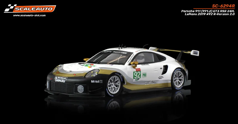 Realistic toy carsScaleauto SC-6294R Porsche 911/991 GT3 RSR No. 92