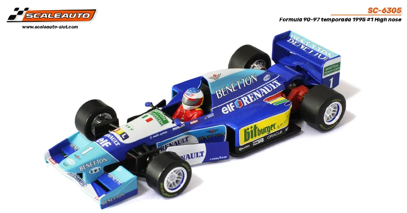 Realistic toy carsScaleauto SC-6305 Formula 90-97 No. 1