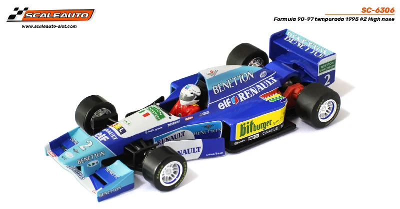 High-quality materials toys Scaleauto SC-6306 Formula 90-97 No. 2