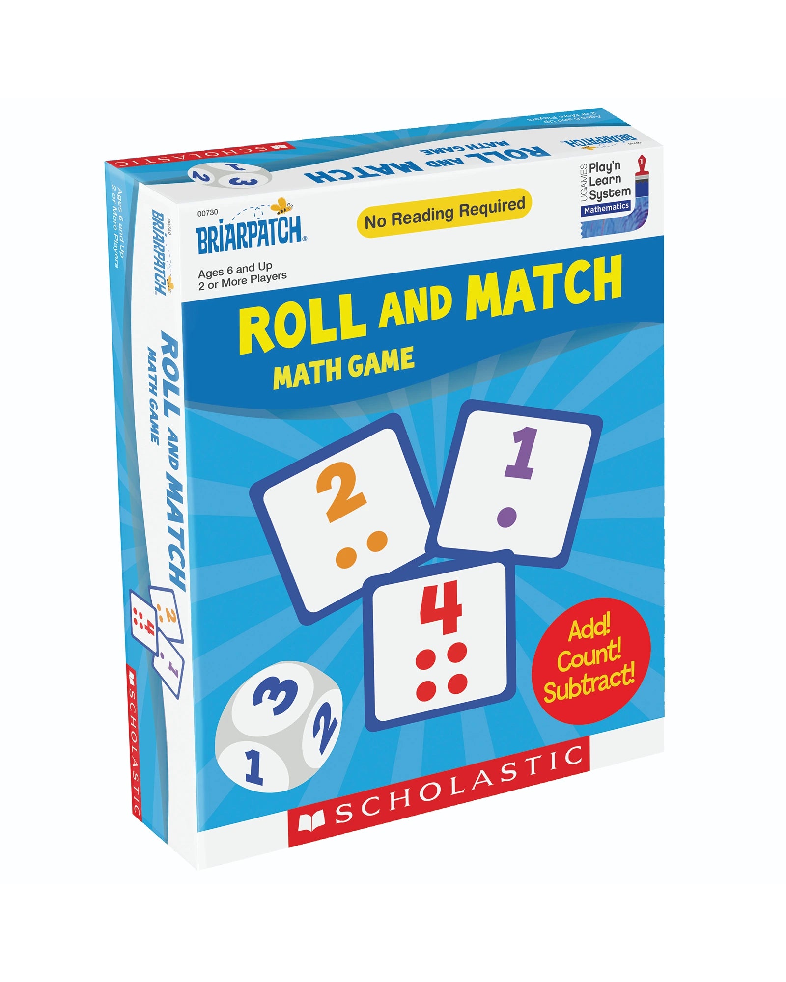 Fun gamesScholastic Roll and Match Game