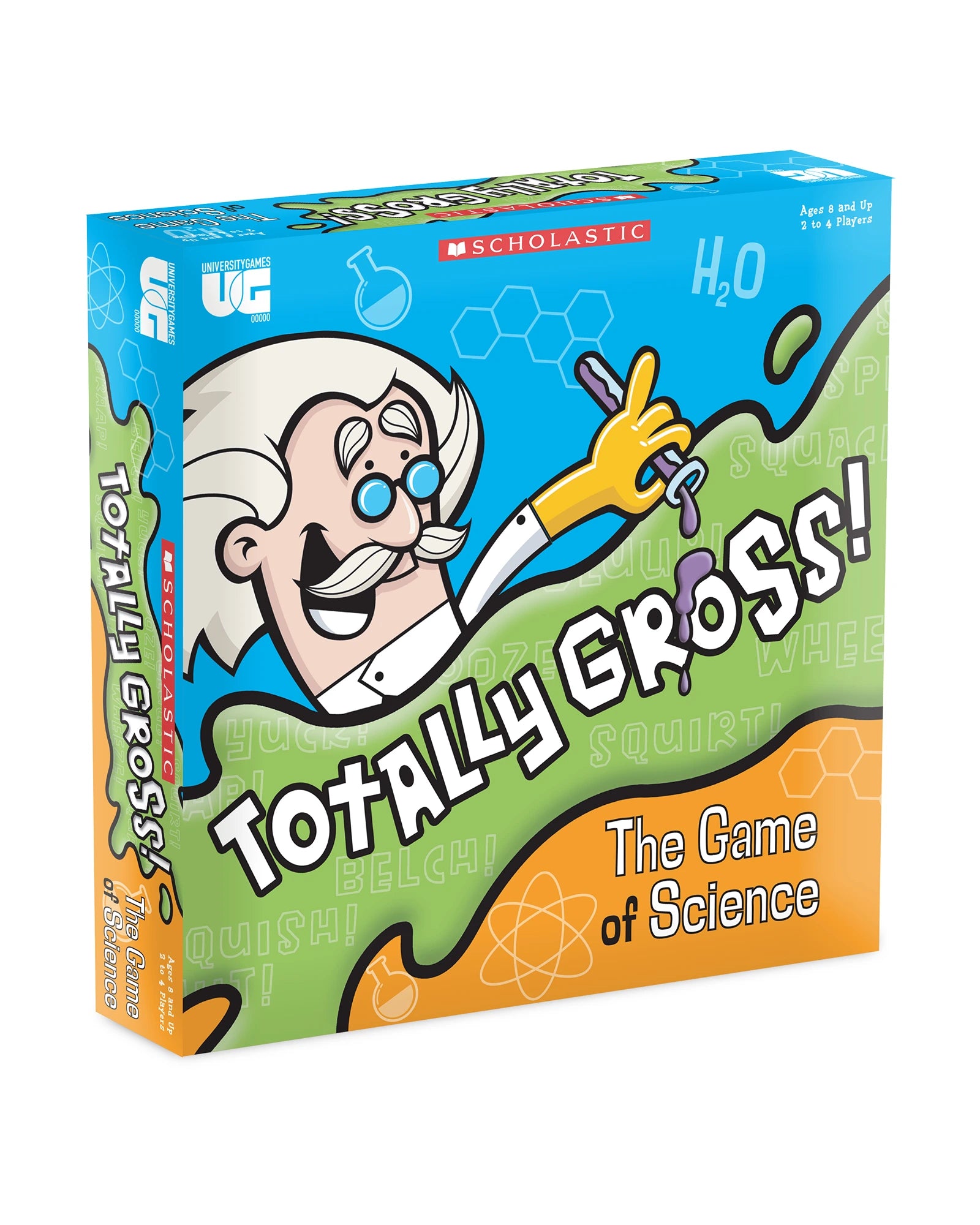 Thought-provoking puzzles Scholastic Totally Gross! Game of Science