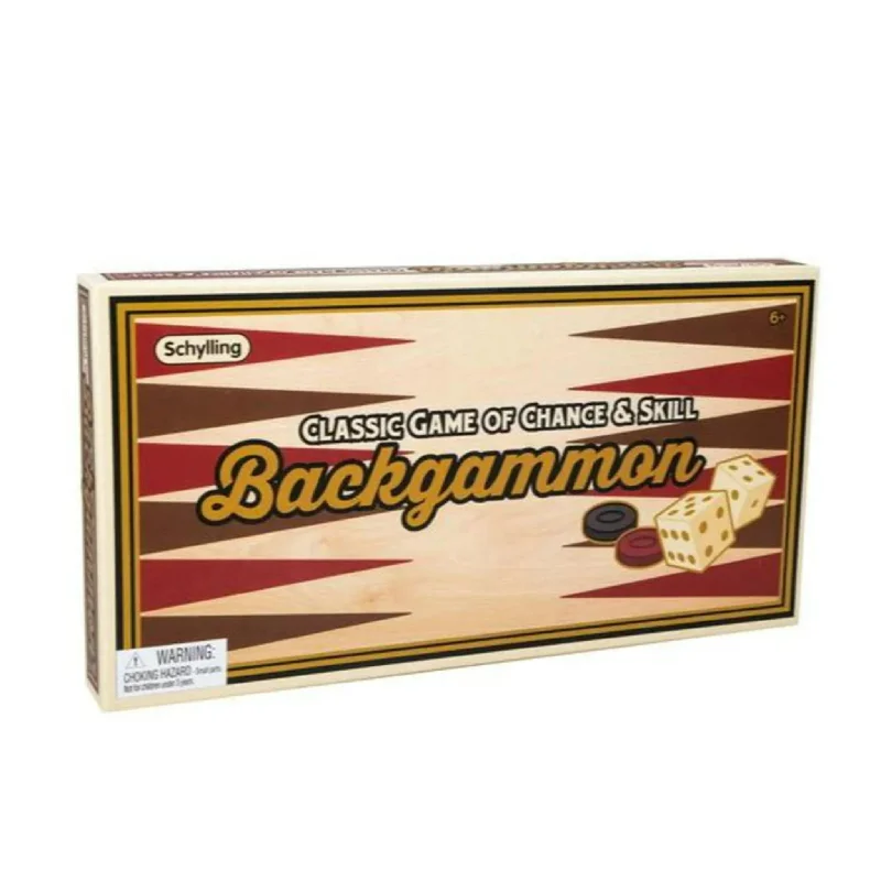 Educational games Schylling Backgammon
