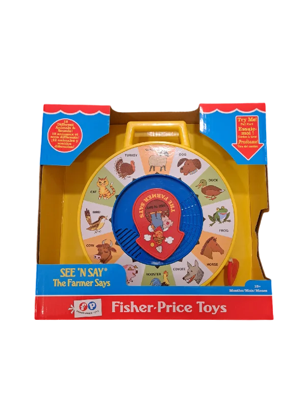 Fast-paced games "See N Say" The Farmer Says