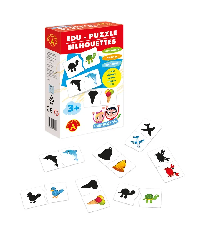 Challenging puzzles Silhouette Matching - Wise Owl