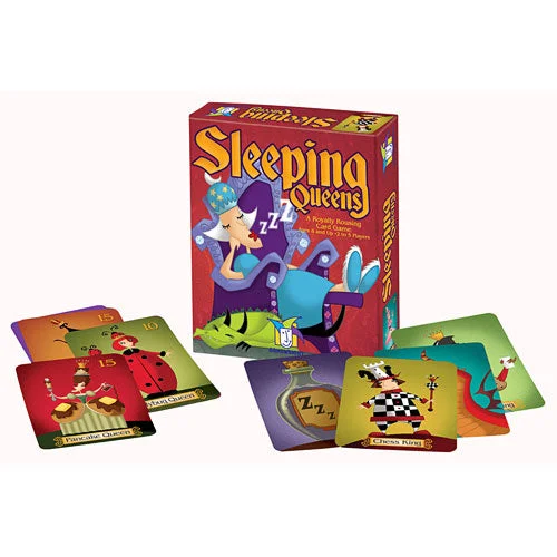 Multi-level puzzles Sleeping Queens Card Game