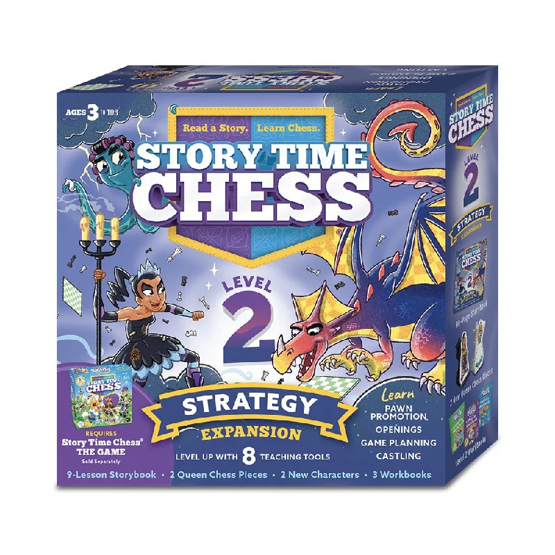 Challenging puzzles Story Time Chess: Level 2
