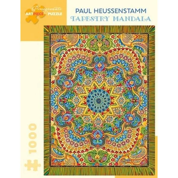 Age-appropriate puzzles Pomegranate Puzzle 1000 Pieces | Tapestry Mandala