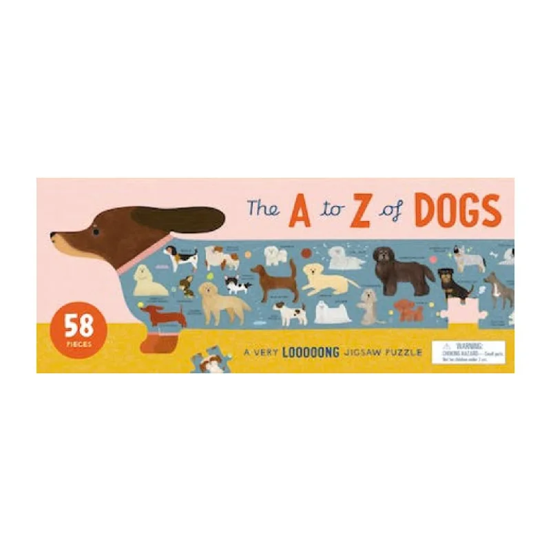 Age-appropriate puzzles The A to Z of Dogs